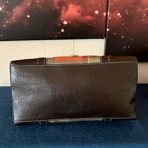 Dooney & Bourke Plaid Satchel - Picture 11 of 11